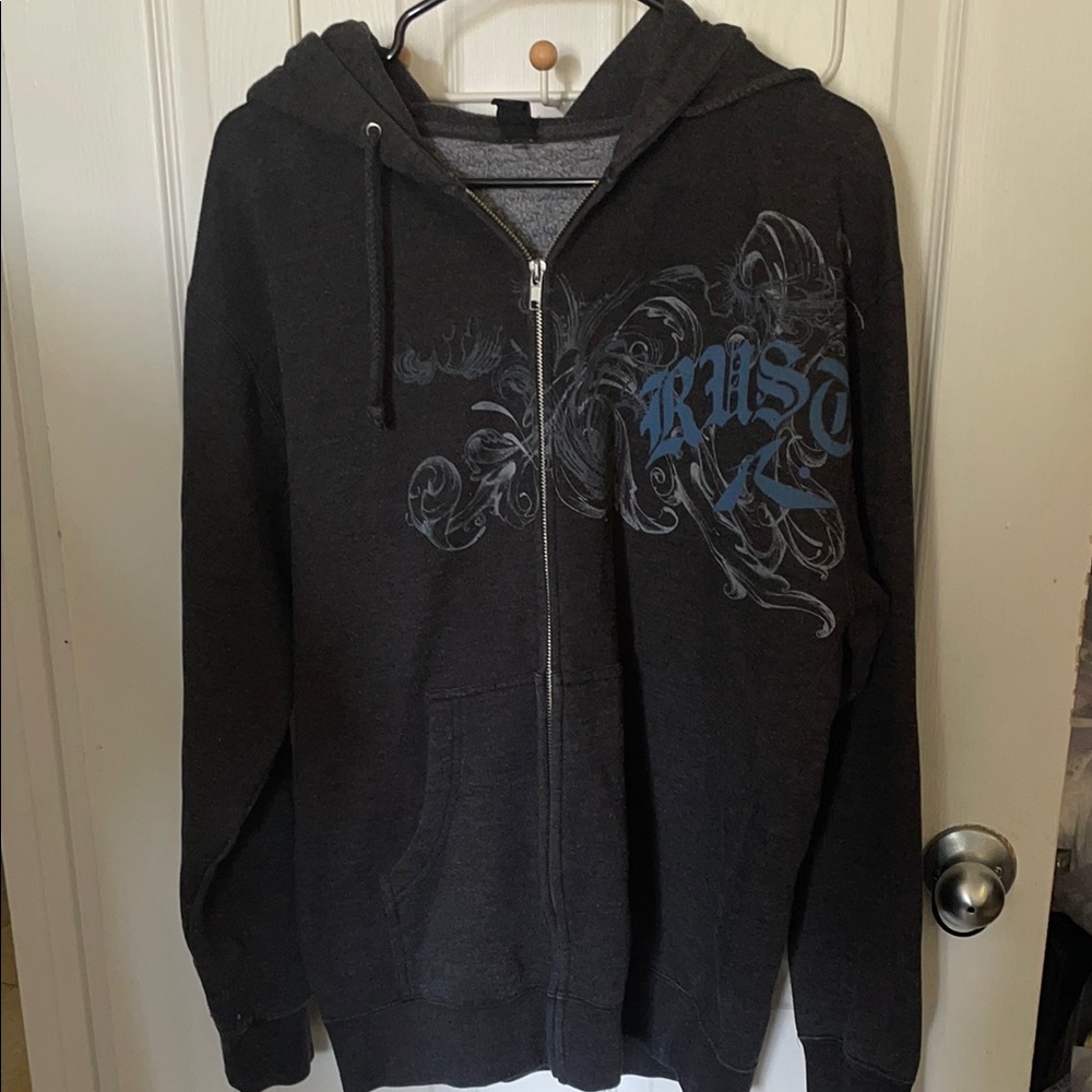 Rusty Clothing Zip Up Hoodie